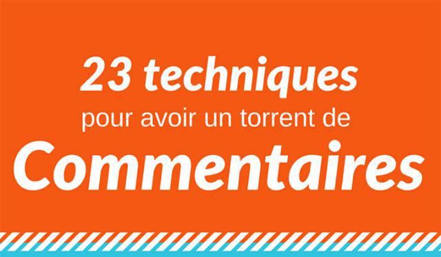 23 Techniques pour Avoir un Torrent de Commentaires _ Infographie 23 Techniques pour Avoir un Torrent de Commentaires _ Infographie
