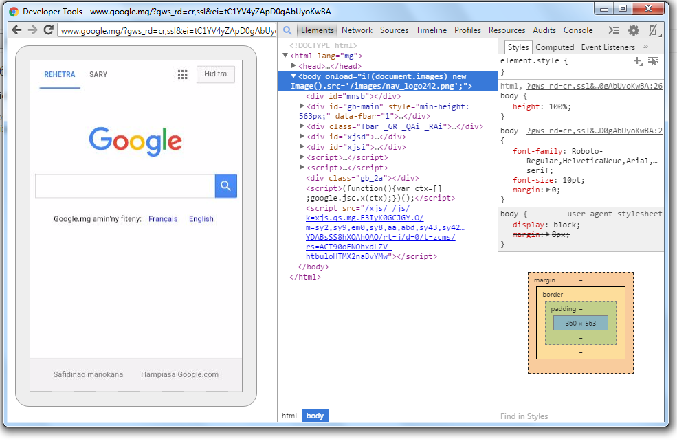 Déboguer vos pages web sur Android Déboguer vos pages web sur Android