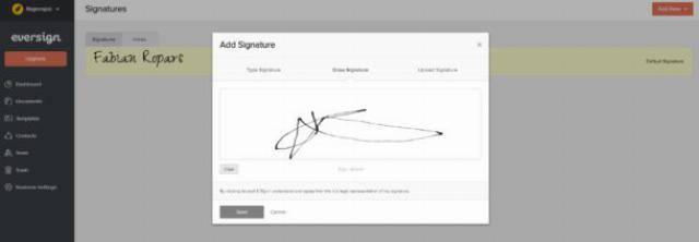 Eversign : un outil simple pour signer tous ses documents sans les imprimer Eversign : un outil simple pour signer tous ses documents sans les imprimer