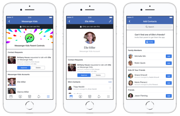 Facebook lance Messenger Kids Facebook lance Messenger Kids