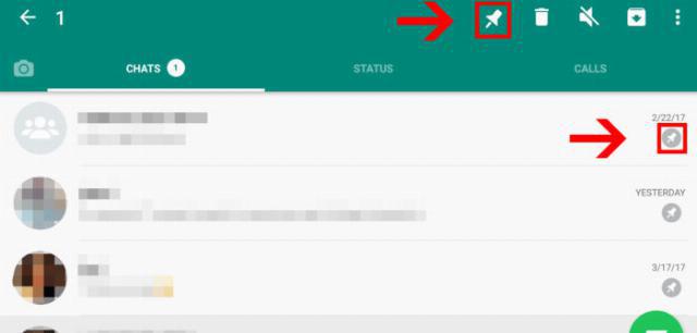 La beta de WhatsApp vous permet d’épingler vos discussions La beta de WhatsApp vous permet d’épingler vos discussions