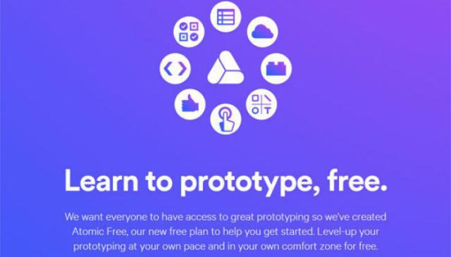 Atomic : une version gratuite pour créer des prototypes d’applications mobiles Atomic : une version gratuite pour créer des prototypes d’applications mobiles