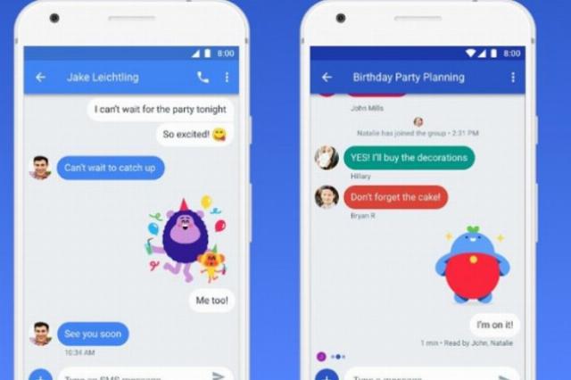 Google déclare la guerre aux SMS avec Chat Google déclare la guerre aux SMS avec Chat