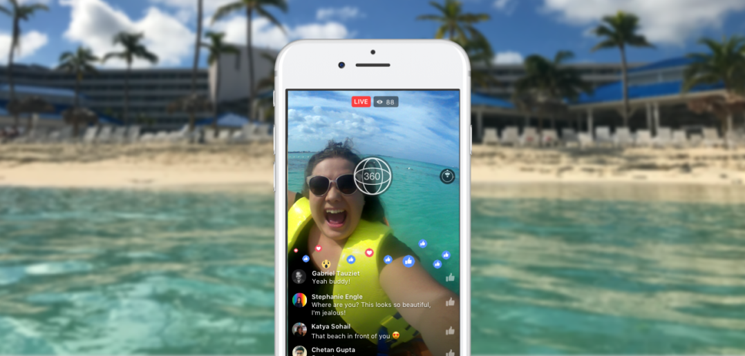 Facebook ouvre le Live 360 à tous les utilisateurs Facebook ouvre le Live 360 à tous les utilisateurs