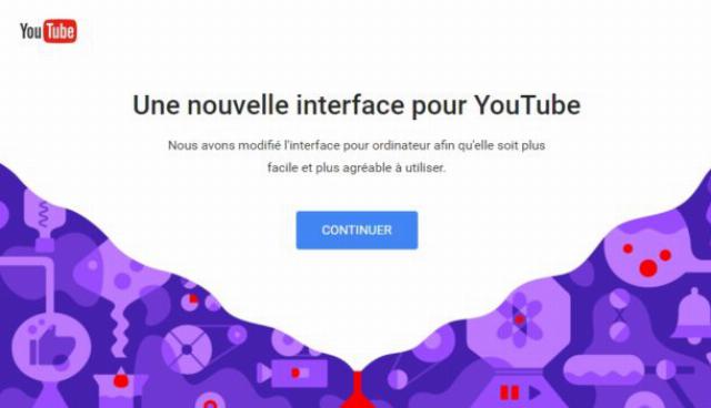YouTube : le nouveau design est disponible YouTube : le nouveau design est disponible