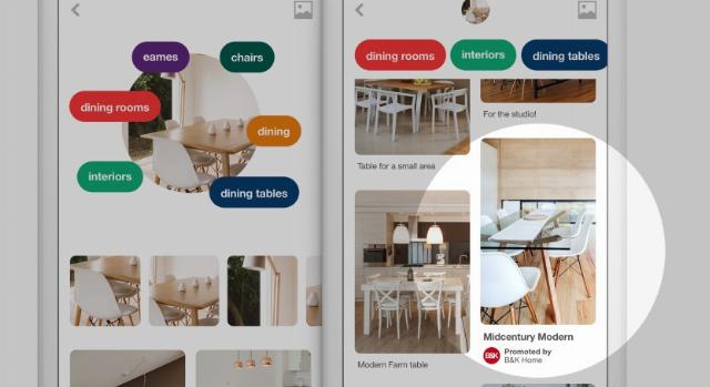 Nouveauté Pinterest : la reconnaissance d’image au service des publicités Nouveauté Pinterest : la reconnaissance d’image au service des publicités