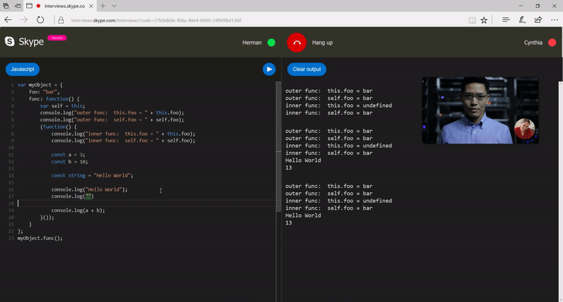 Skype : un éditeur de code pour tester les développeurs en entretien d’embauche Skype : un éditeur de code pour tester les développeurs en entretien d’embauche