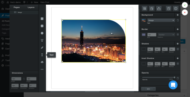 Vectr : un plugin pour modifier les images sur WordPress Vectr : un plugin pour modifier les images sur WordPress