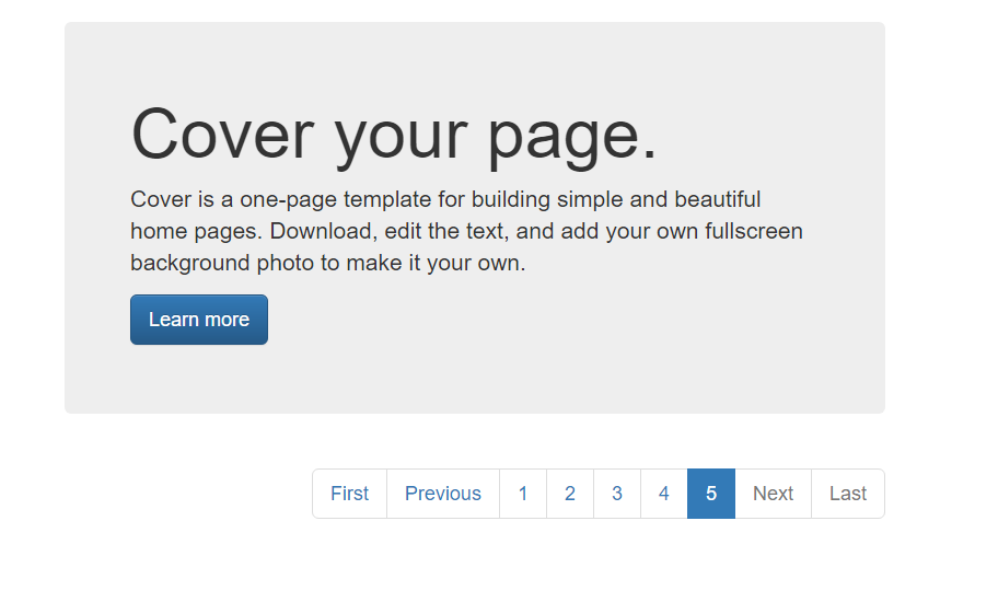 Ajouter une pagination1