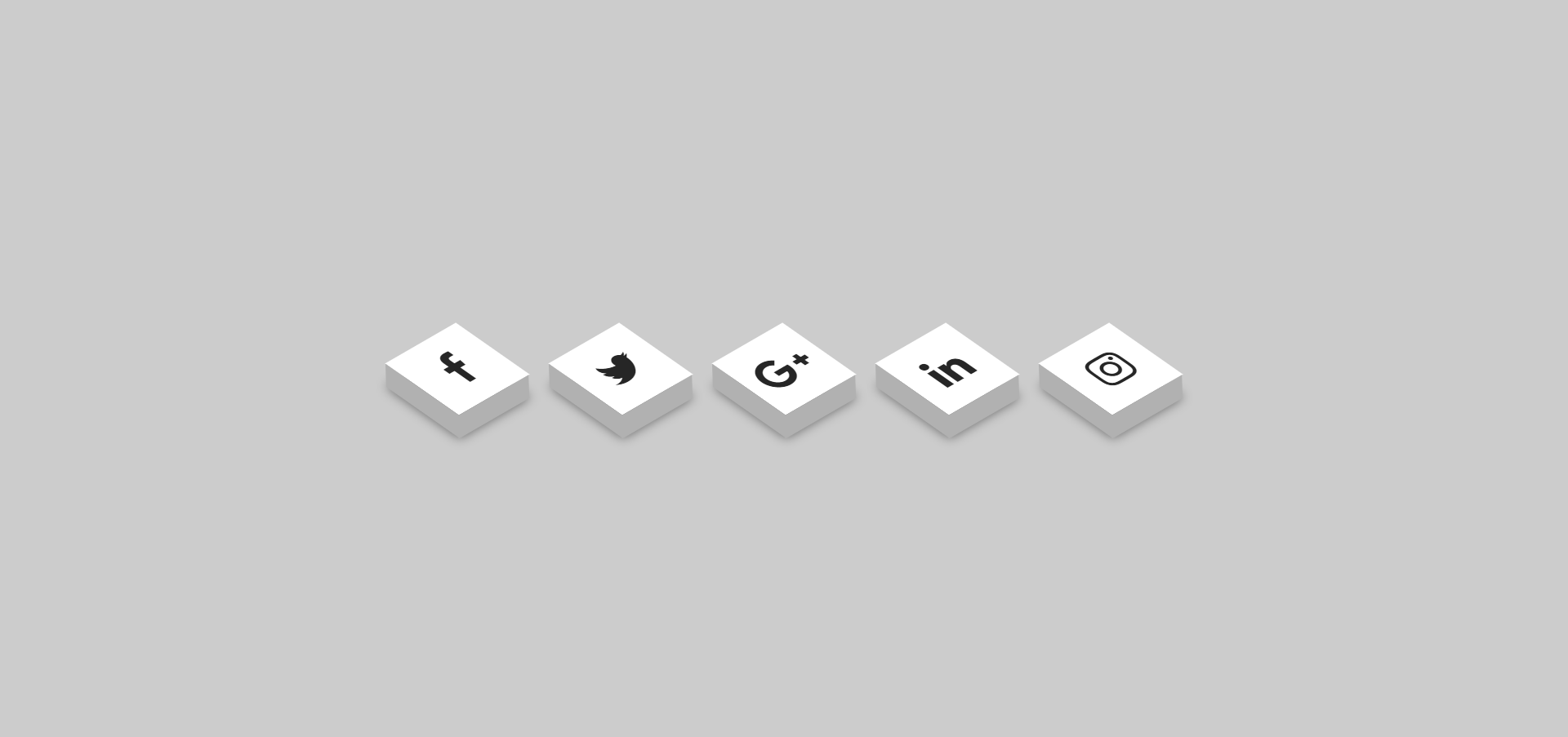 Animation 3d social icones avec css3 Animation 3d social icones avec css3