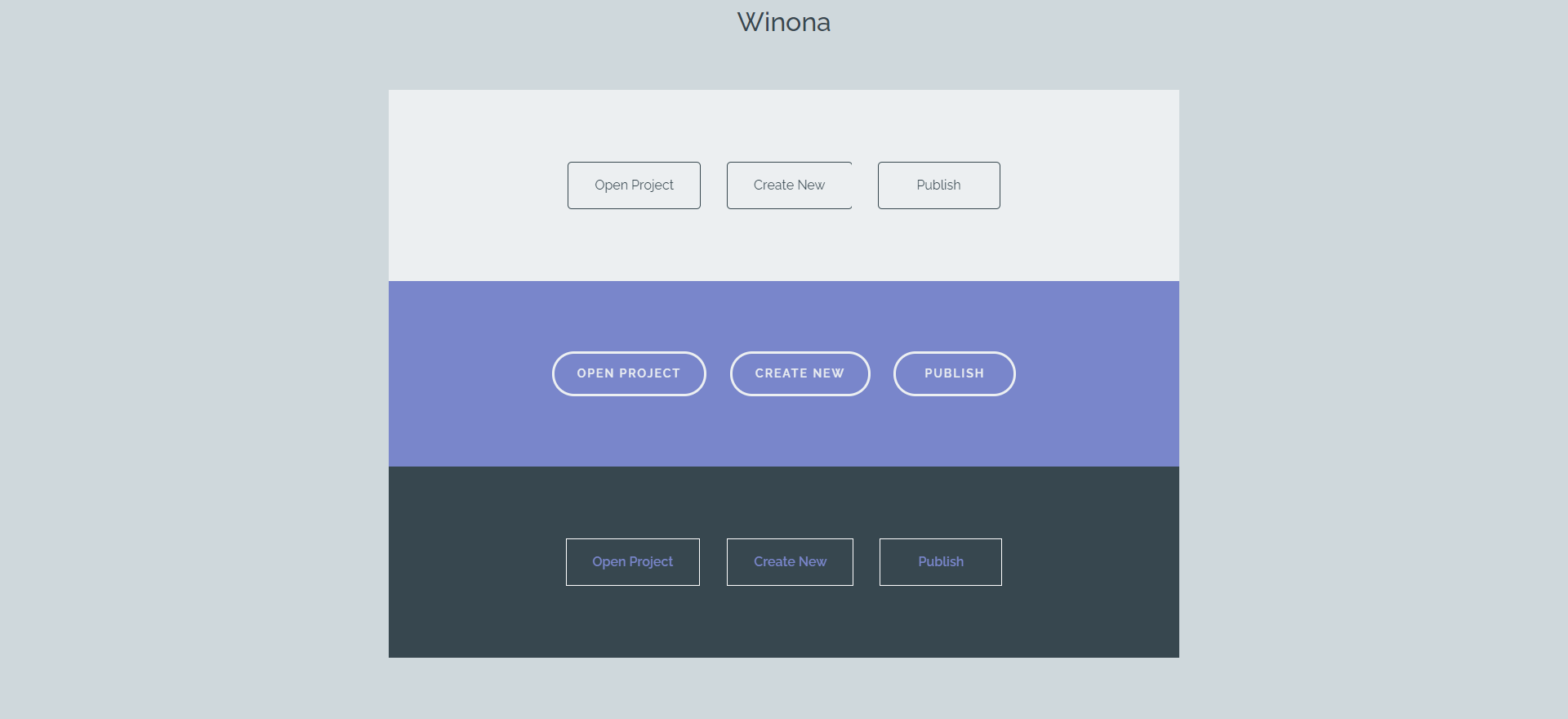 Buttons Styles Inspirations