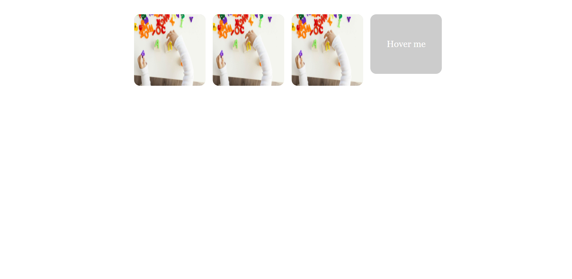 Image hover Flip Flap Style